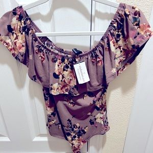 NEW- Flowered 🌸 Bodysuit